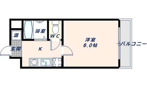 弥刀駅 徒歩15分 4階の物件間取画像